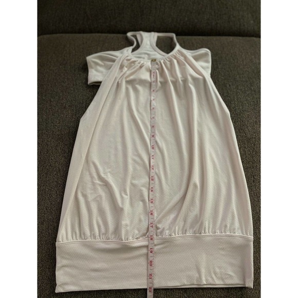 Lululemon Practice Freely Tank Racerback Striped Sports Bra Size 6 Light Pink - Picture 9 of 13